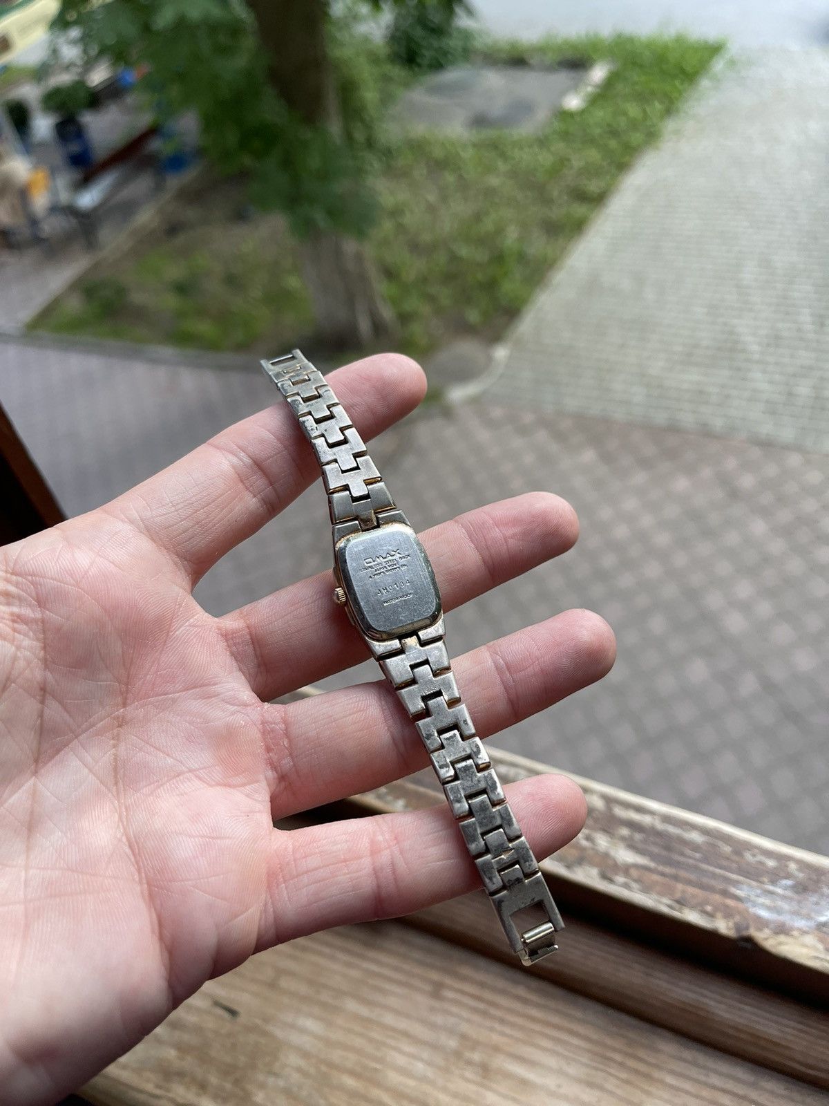 Hysteric Glamour × Japanese Brand Vintage OMAX waterproof futuristic bracelet retro watch Size ONE SIZE - 4 Thumbnail