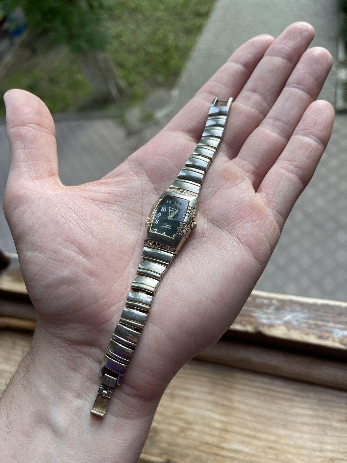 Hysteric Glamour × Japanese Brand Vintage OMAX waterproof futuristic bracelet retro watch Size ONE SIZE - 3 Thumbnail
