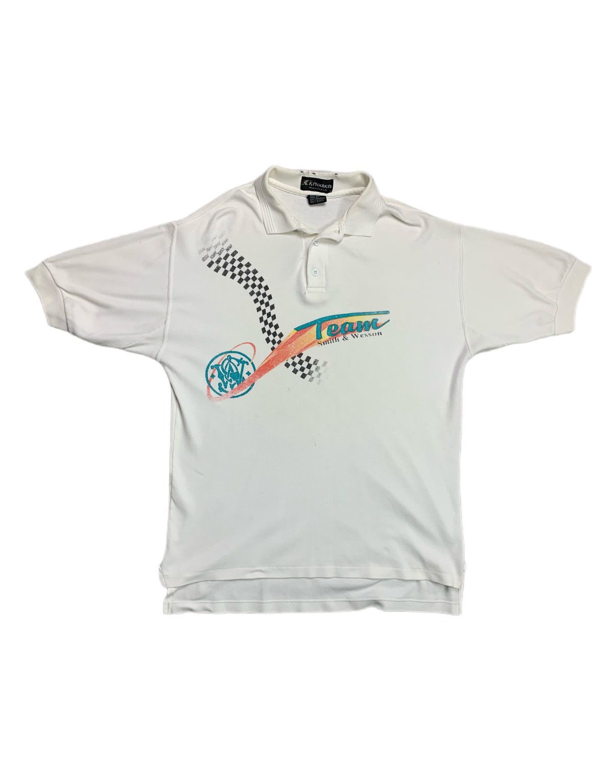 Vintage Vintage Smith and Wesson Racing Team Polo Shirt | Grailed