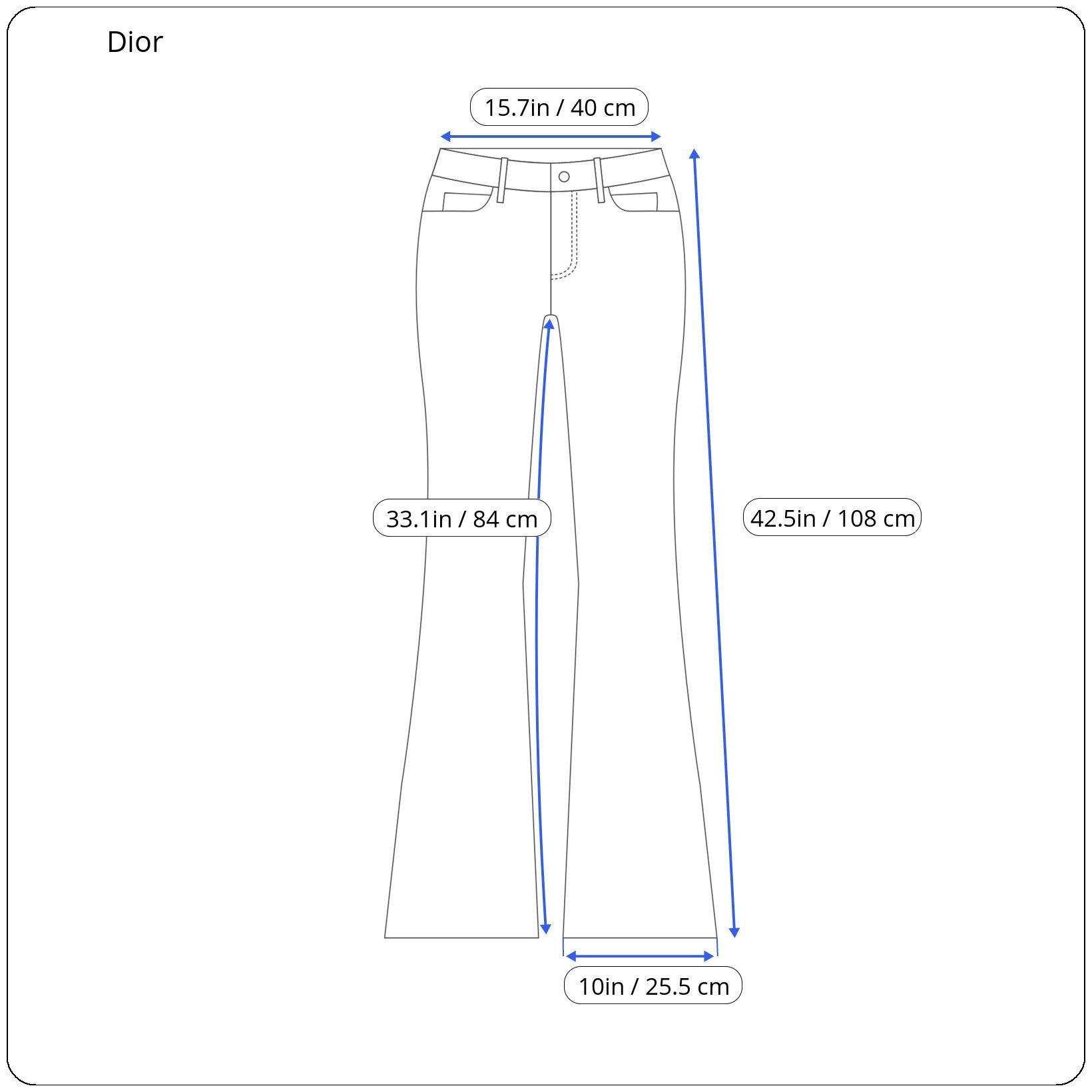 Dior ⚡️QUICK SALE⚡️Dior John Galliano Olive Flared Jeans Pants Size 32" / US 10 / IT 46 - 5 Thumbnail