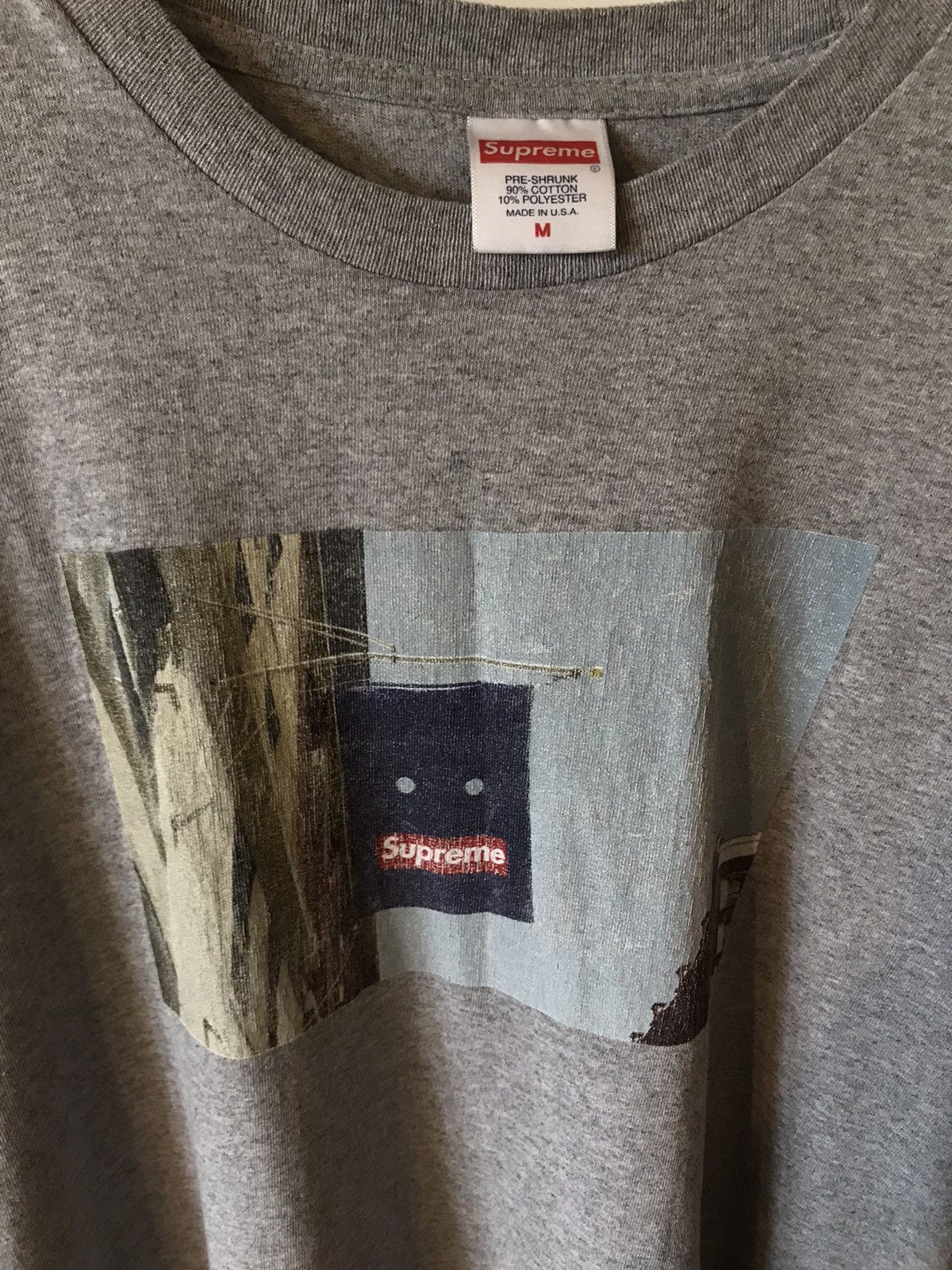 Supreme Supreme Banner Tee Size US M / EU 48-50 / 2 - 2 Thumbnail