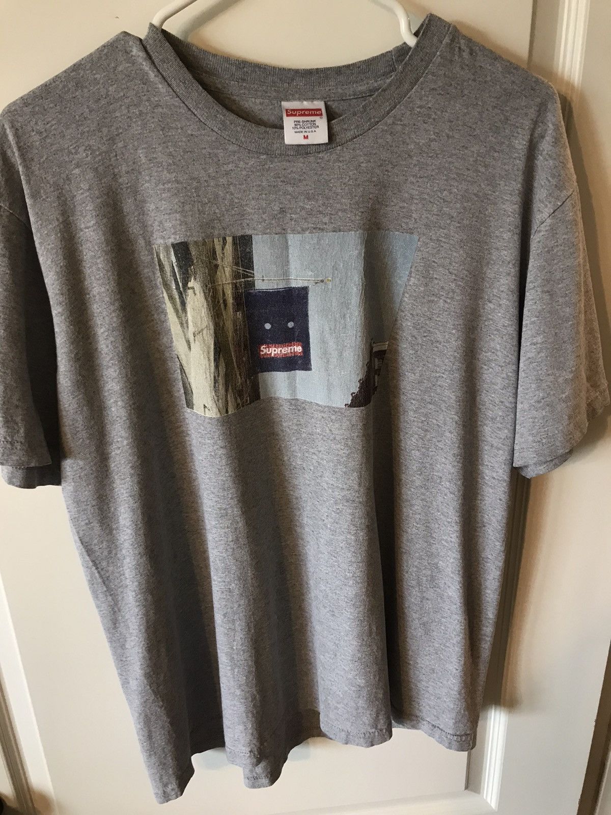 Supreme Supreme Banner Tee Size US M / EU 48-50 / 2 - 1 Thumbnail