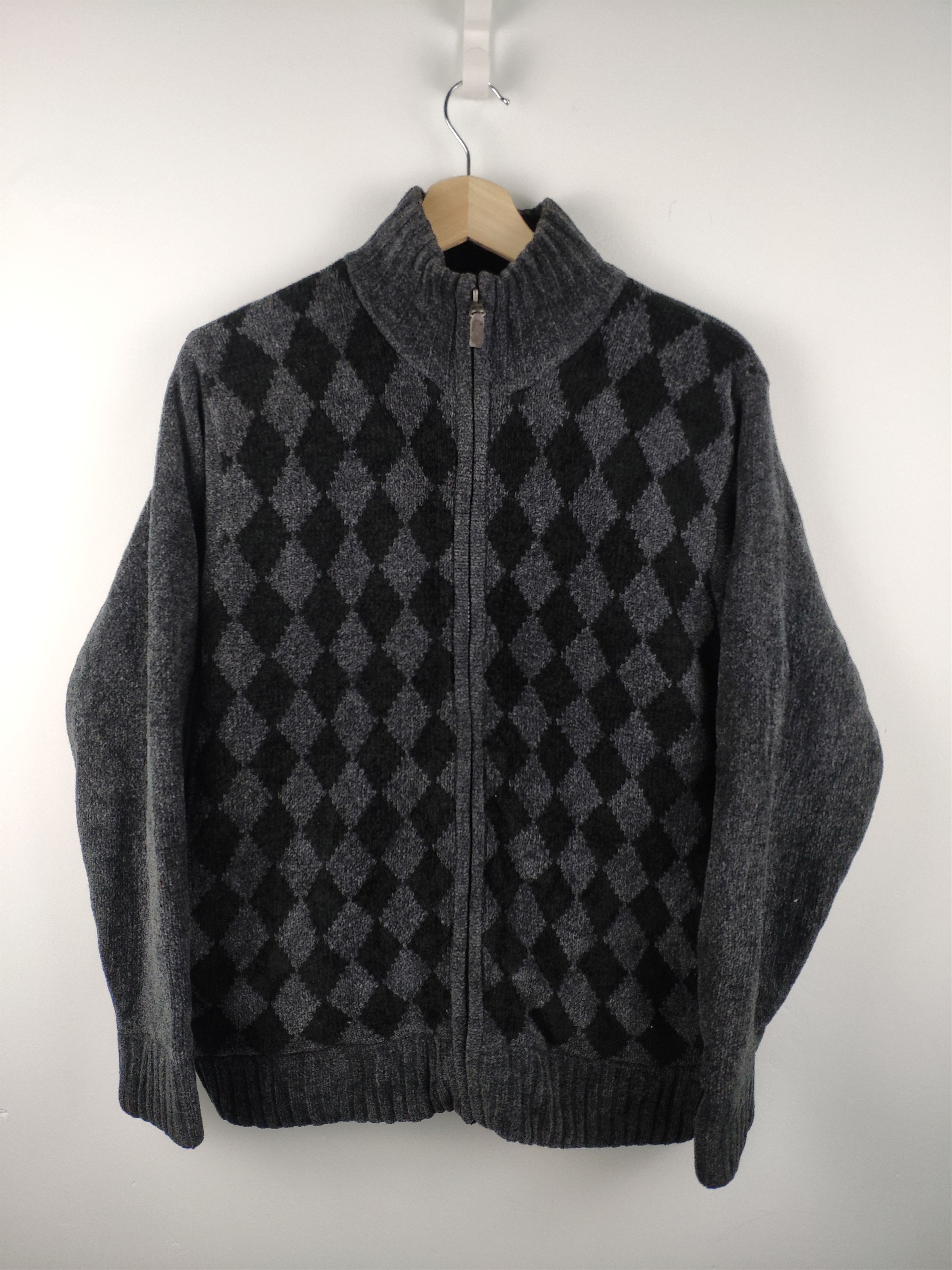 Japanese Brand × Vintage Steal 💥 Vintage Jacket Diamond Style by Vintaige Club Size US M / EU 48-50 / 2 - 1 Thumbnail