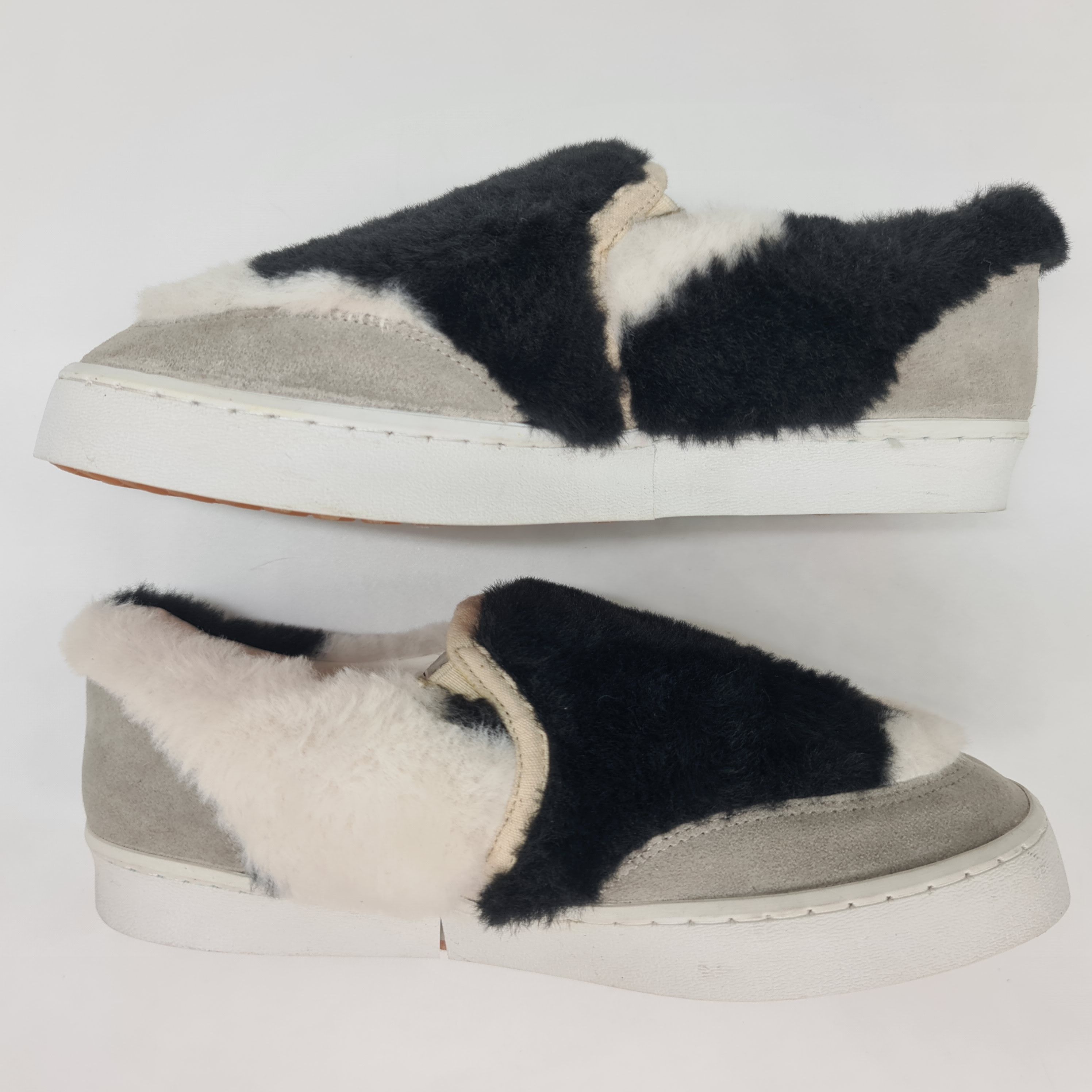 Kapital Kapital - Cow Pattern Rain Smiley Slip-On Shoes Size US 5.5 / EU 38 - 5 Thumbnail