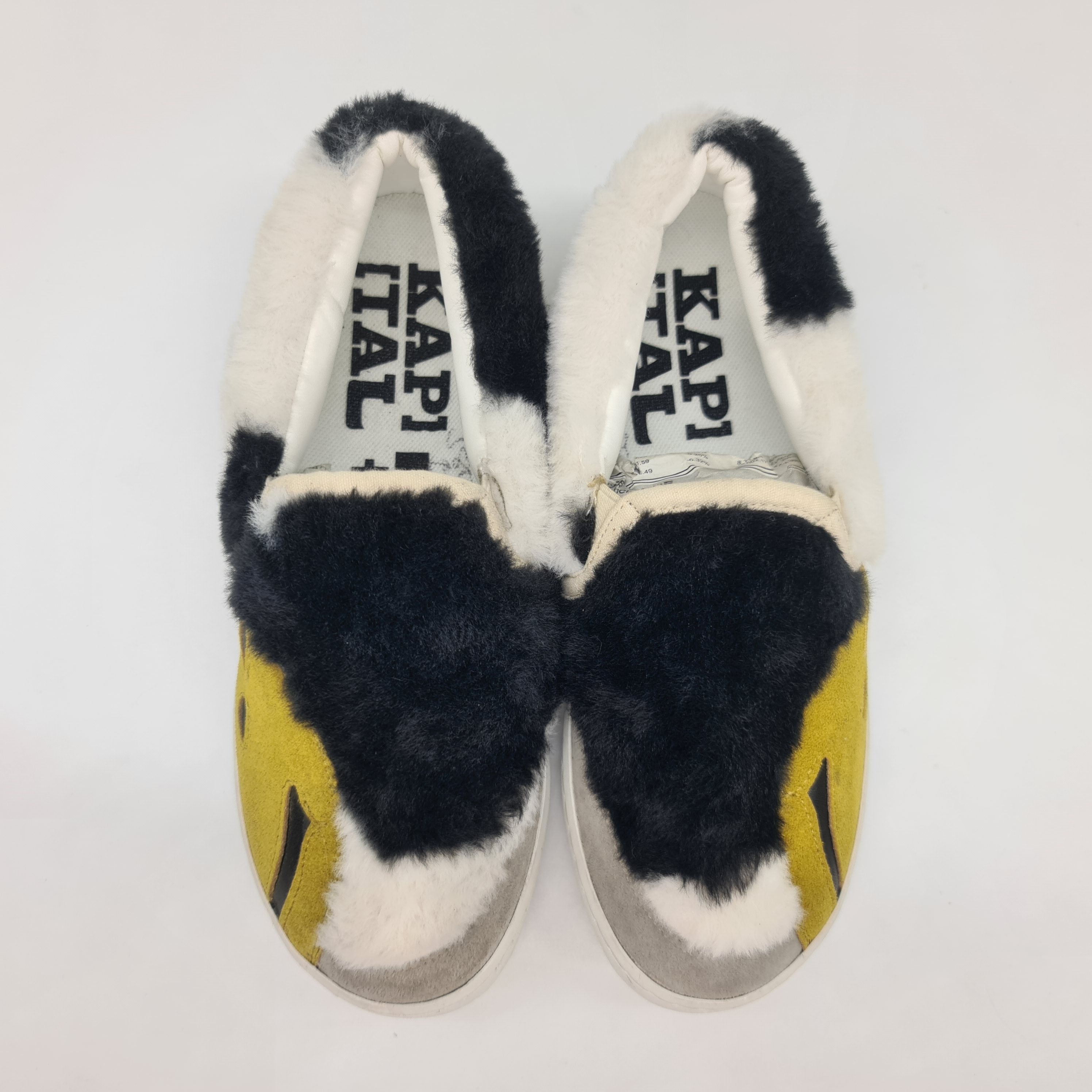 Kapital Kapital - Cow Pattern Rain Smiley Slip-On Shoes Size US 5.5 / EU 38 - 3 Thumbnail