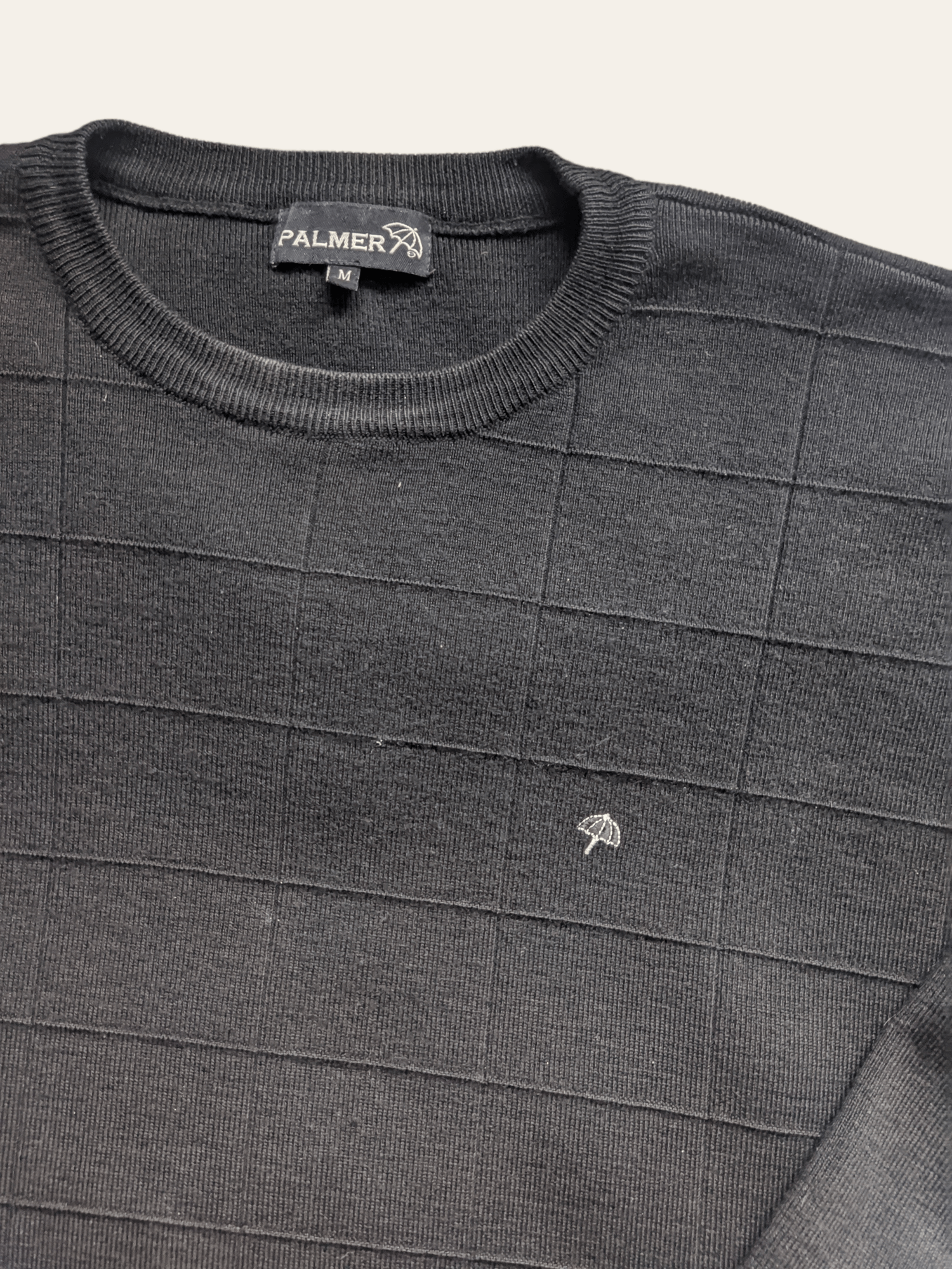 Designer × Japanese Brand Arnold Palmer squares pattern small logo sweater Size US M / EU 48-50 / 2 - 5 Thumbnail