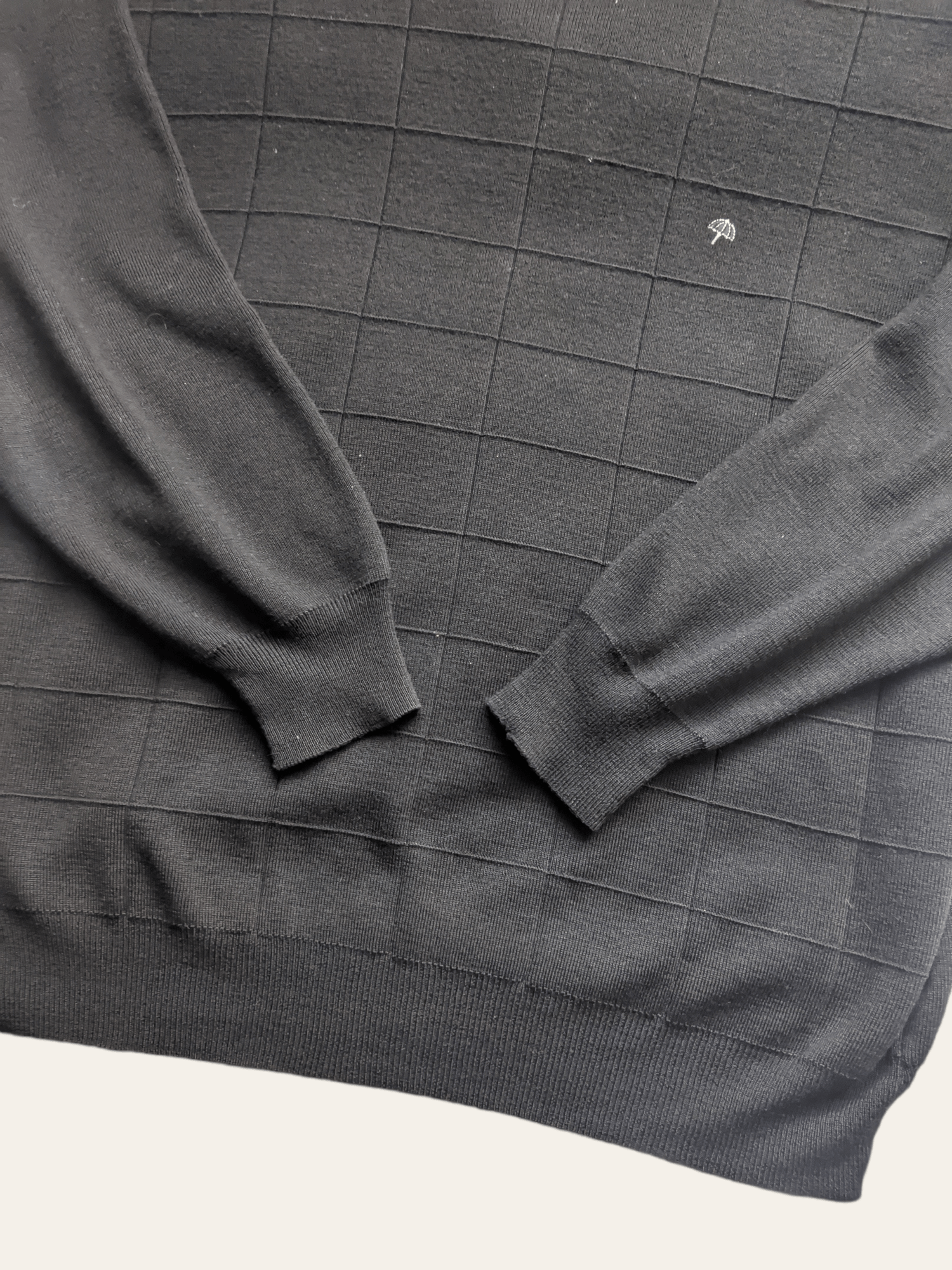 Designer × Japanese Brand Arnold Palmer squares pattern small logo sweater Size US M / EU 48-50 / 2 - 4 Thumbnail