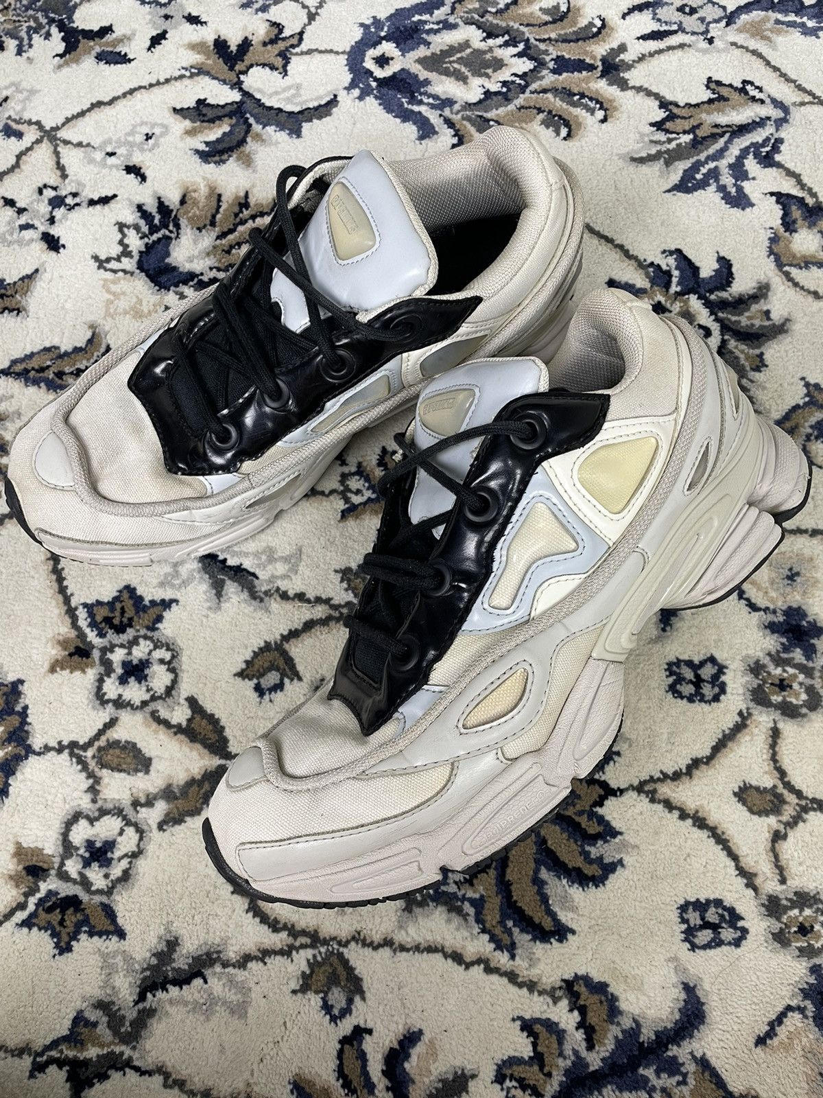raf simons ozweego cream