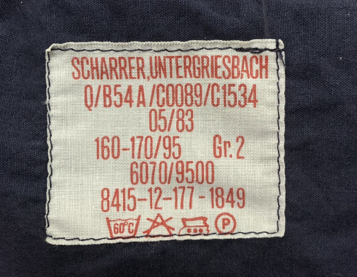 Vintage 🪖Vintage SCHARRER UNTERGRIESBACH German Army Jacket Size US L / EU 52-54 / 3 - 6 Thumbnail
