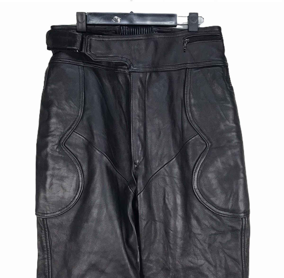 Japanese Brand Vintage Genuine Leather Racing Pants Like New Size US 30 / EU 46 - 2 Thumbnail