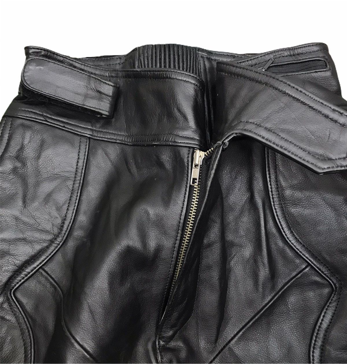 Japanese Brand Vintage Genuine Leather Racing Pants Like New Size US 30 / EU 46 - 7 Thumbnail