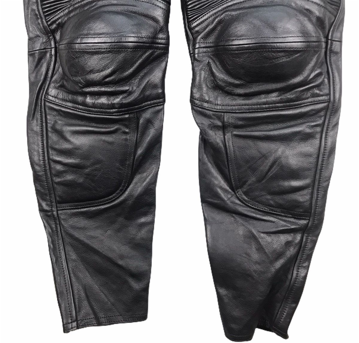 Japanese Brand Vintage Genuine Leather Racing Pants Like New Size US 30 / EU 46 - 3 Thumbnail