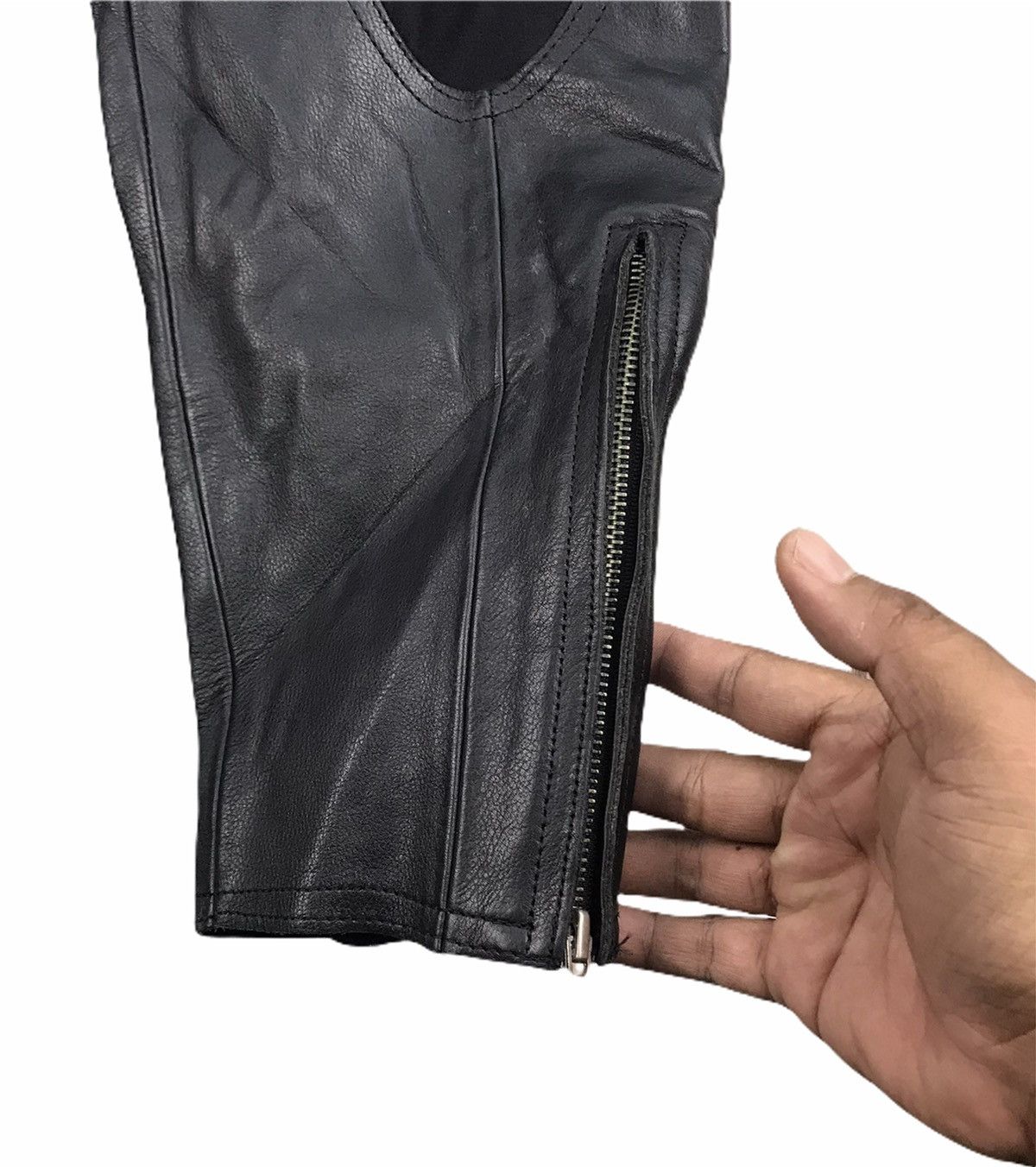 Japanese Brand Vintage Genuine Leather Racing Pants Like New Size US 30 / EU 46 - 5 Thumbnail