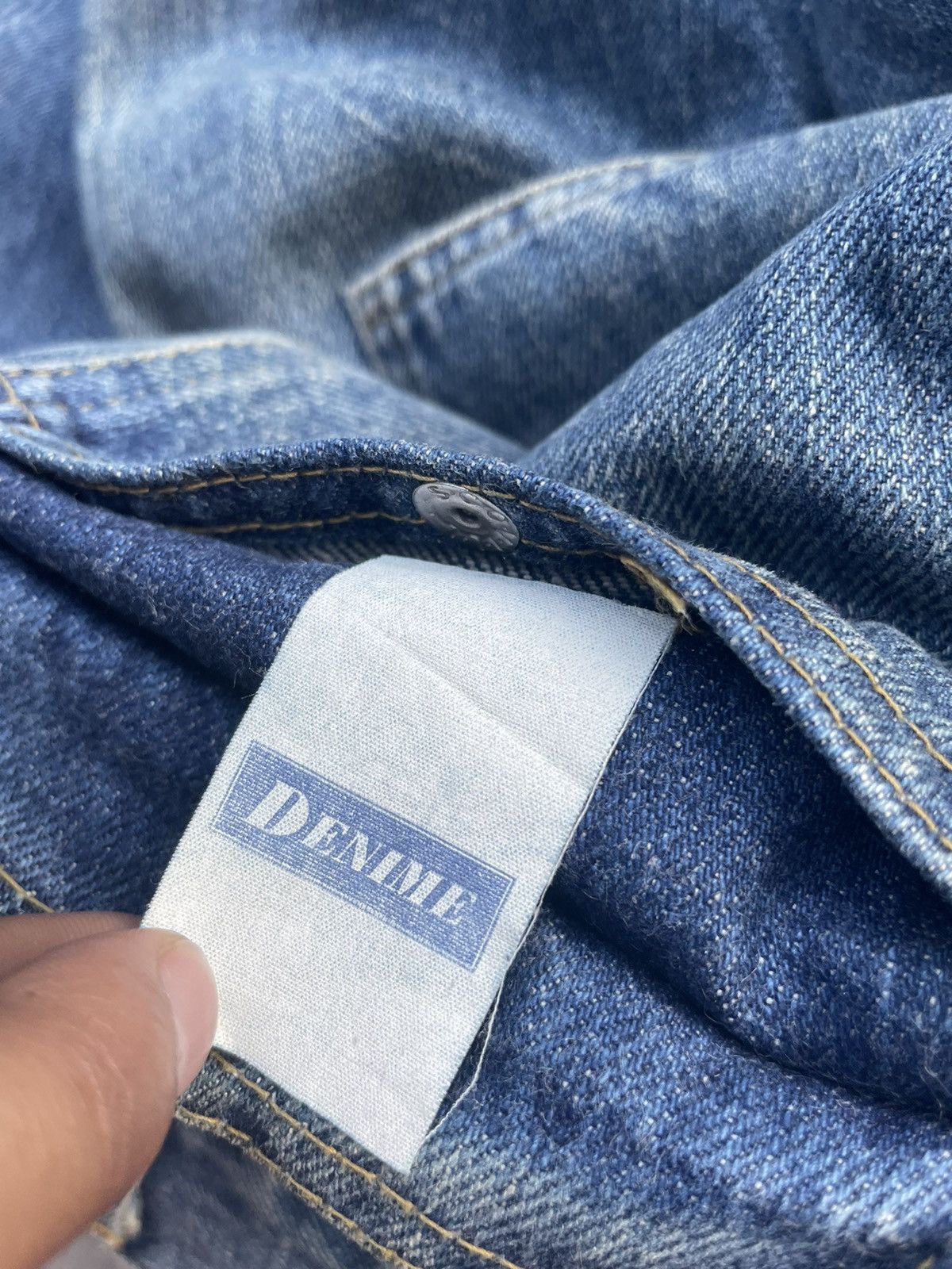 Denime × Japanese Brand × Vintage Vintage Denime Bush Pant Denim Size US 29 - 11 Thumbnail