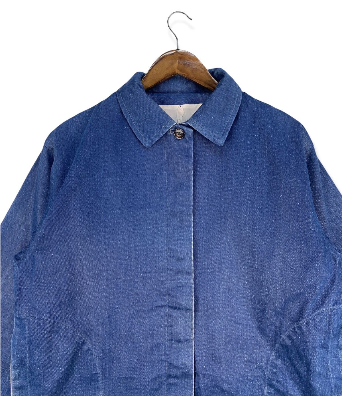 Japanese Brand Vintage Indigo Denim Jacket Like Kapital Size US M / EU 48-50 / 2 - 2 Thumbnail