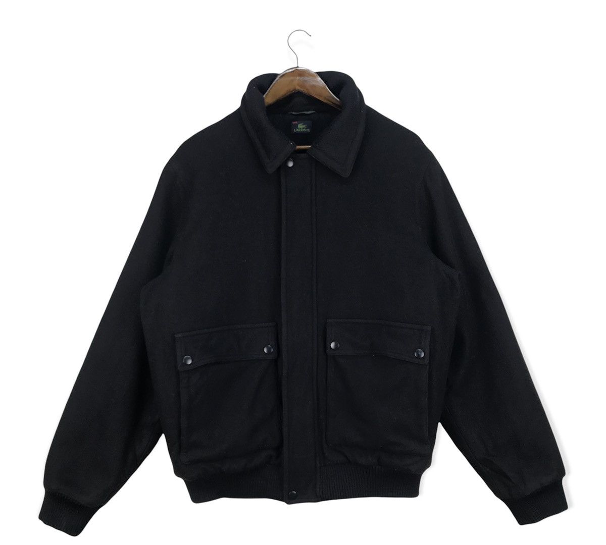 Lacoste Vintage Lacoste Bomber Jacket Size US XL / EU 56 / 4 - 1 Thumbnail