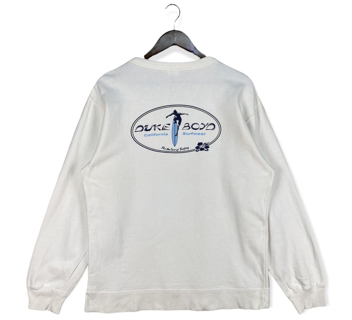 Vintage Vintage Duke Boyd Surfing Sweatshirt Size US L / EU 52-54 / 3 - 1 Thumbnail