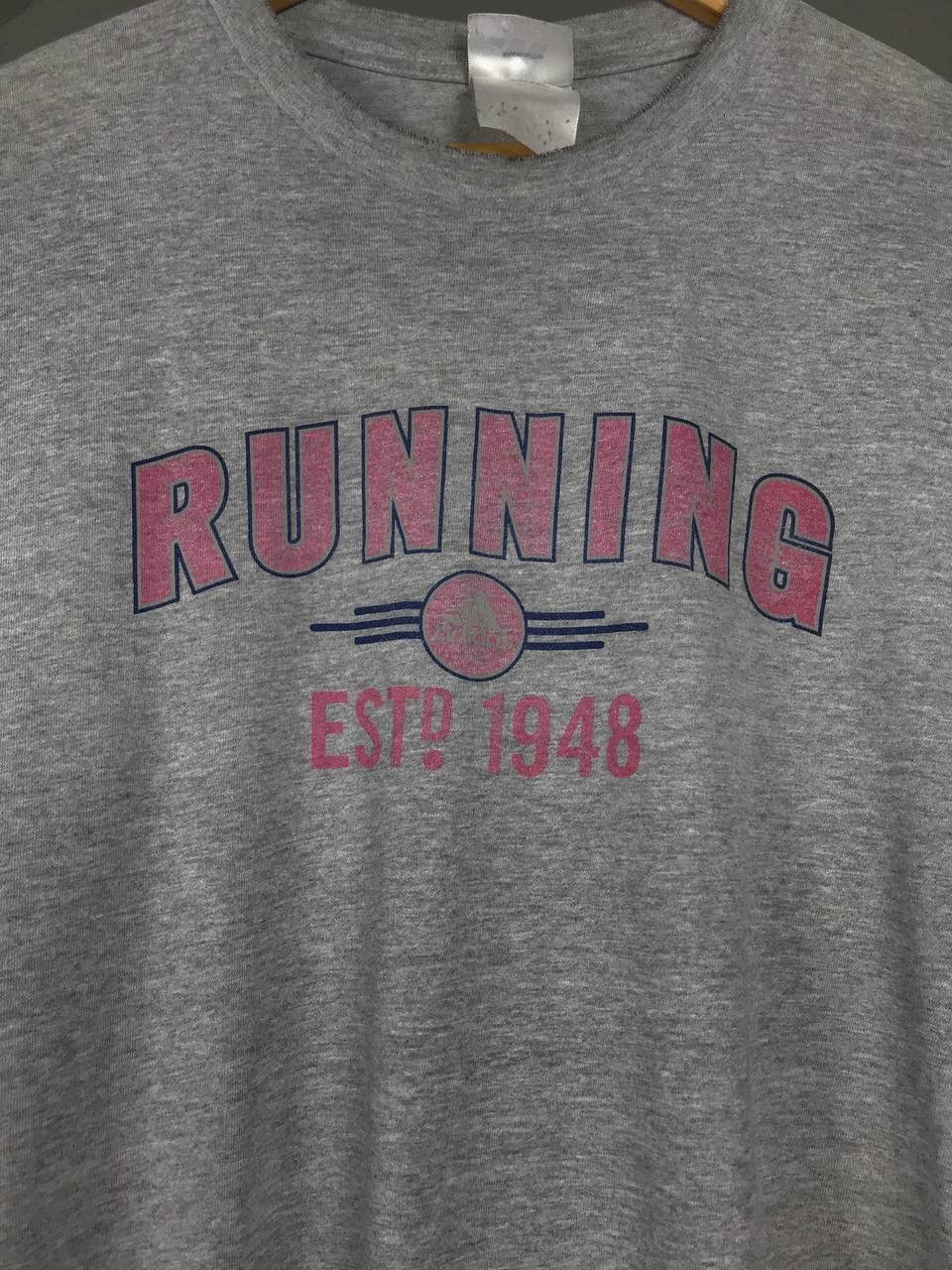 Vintage Adidas vintage streetwear center logo tee Size US XL / EU 56 / 4 - 3 Thumbnail