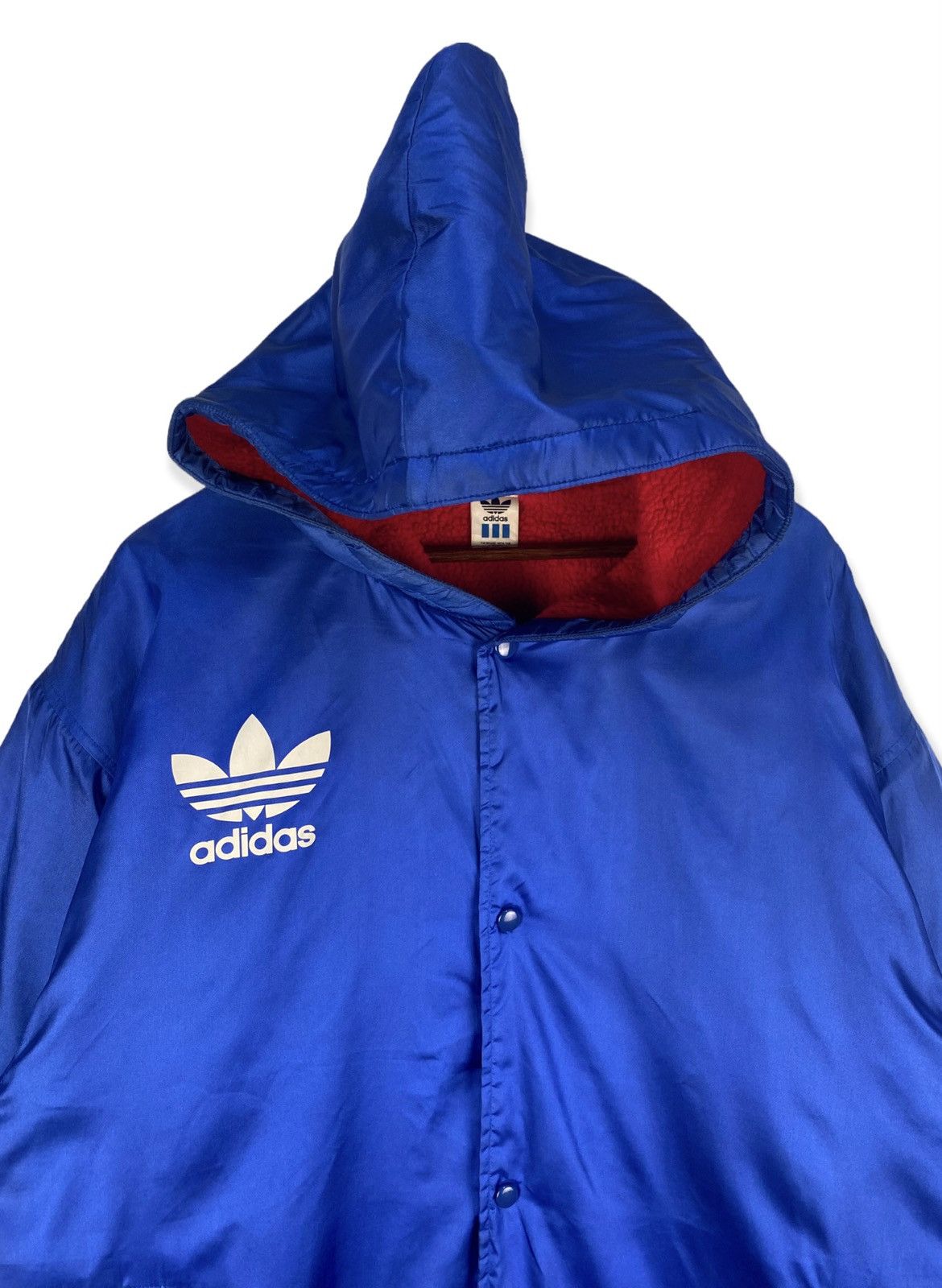 Adidas Vintage Adidas Boxing Hooded Fleece Lining Size US L / EU 52-54 / 3 - 3 Thumbnail