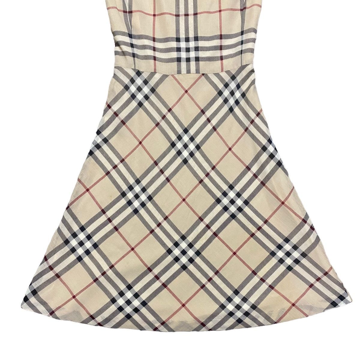 Burberry Burberry Nova Check Dress Size S / US 4 / IT 40 - 4 Thumbnail