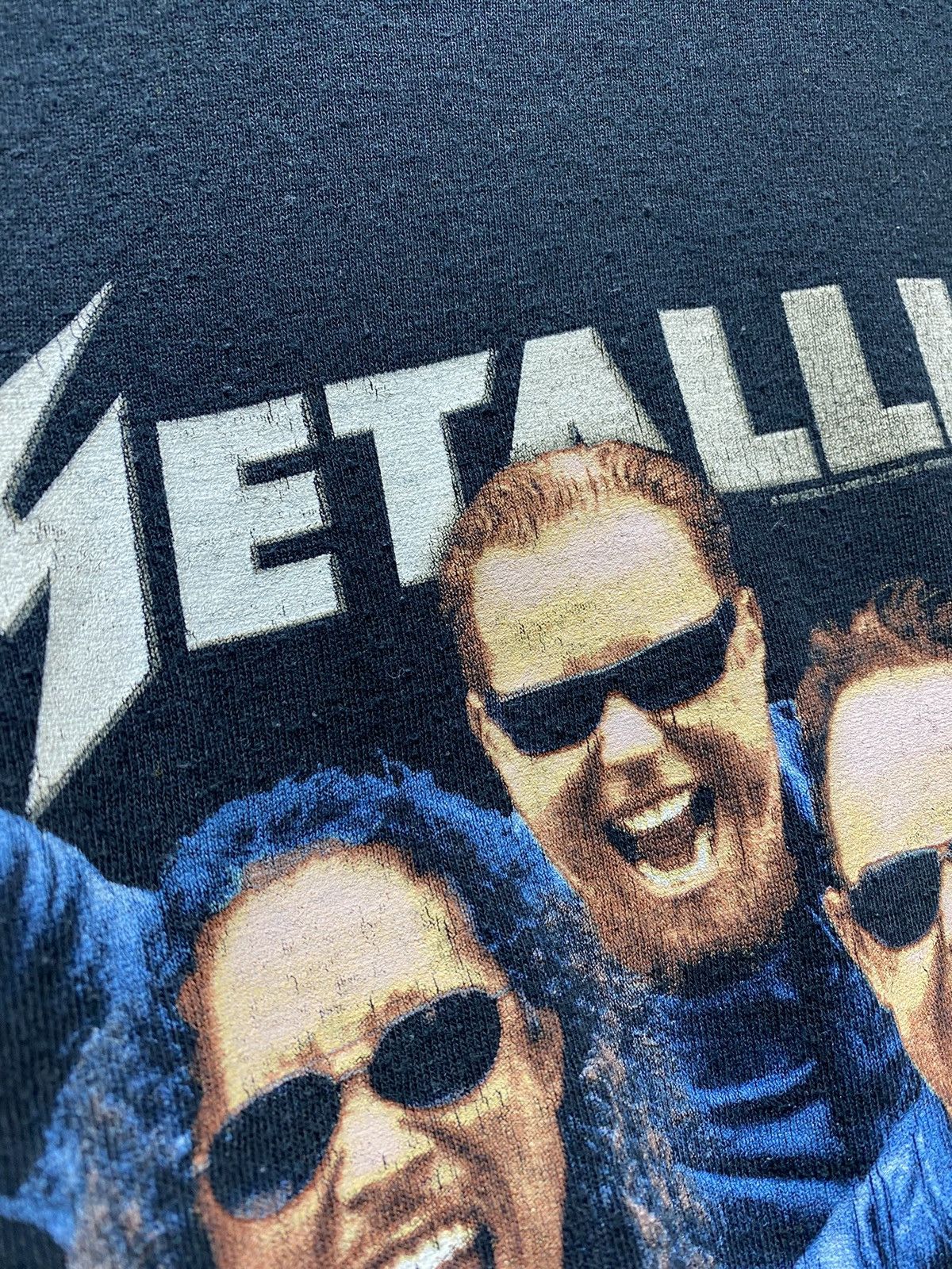 Band Tees Metallica Rock Band T Shirt Rock Tee Men’s XL Black Size US XL / EU 56 / 4 - 11 Thumbnail