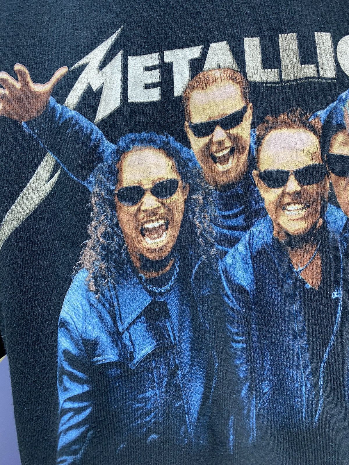 Band Tees Metallica Rock Band T Shirt Rock Tee Men’s XL Black Size US XL / EU 56 / 4 - 9 Thumbnail