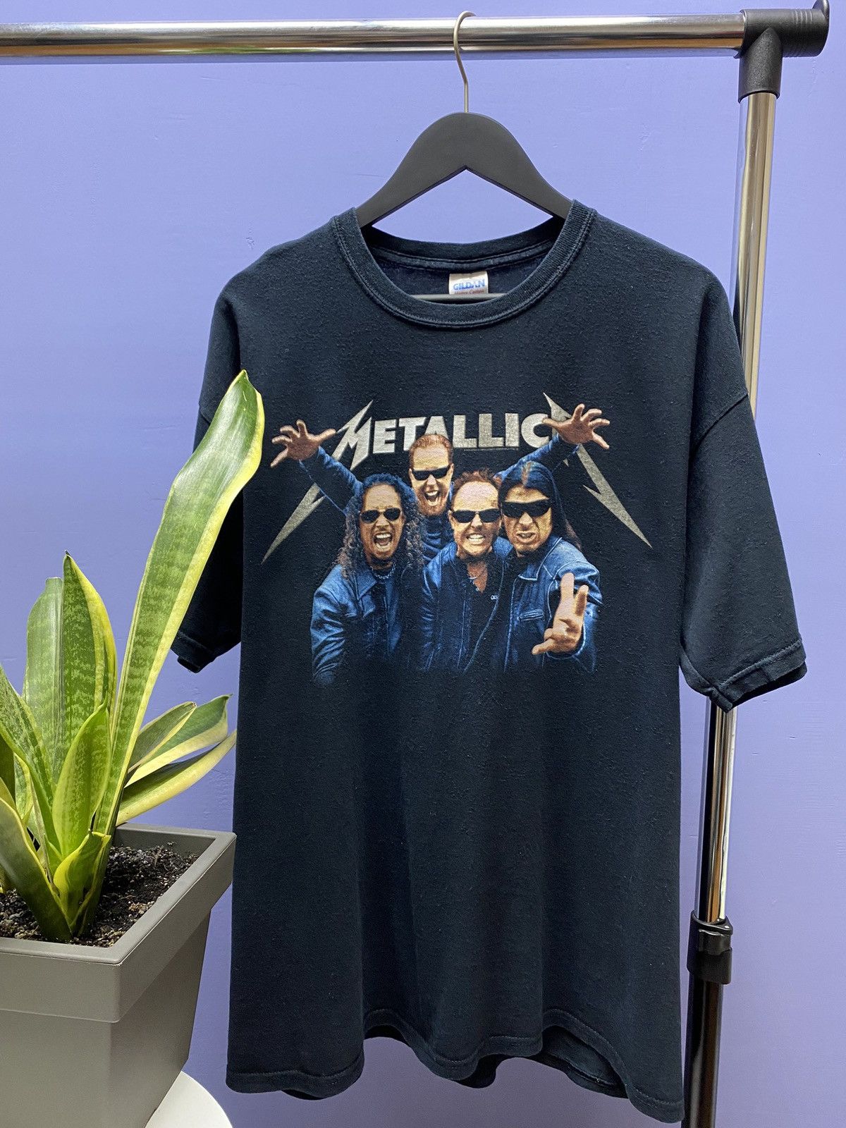 Band Tees Metallica Rock Band T Shirt Rock Tee Men’s XL Black Size US XL / EU 56 / 4 - 1 Thumbnail
