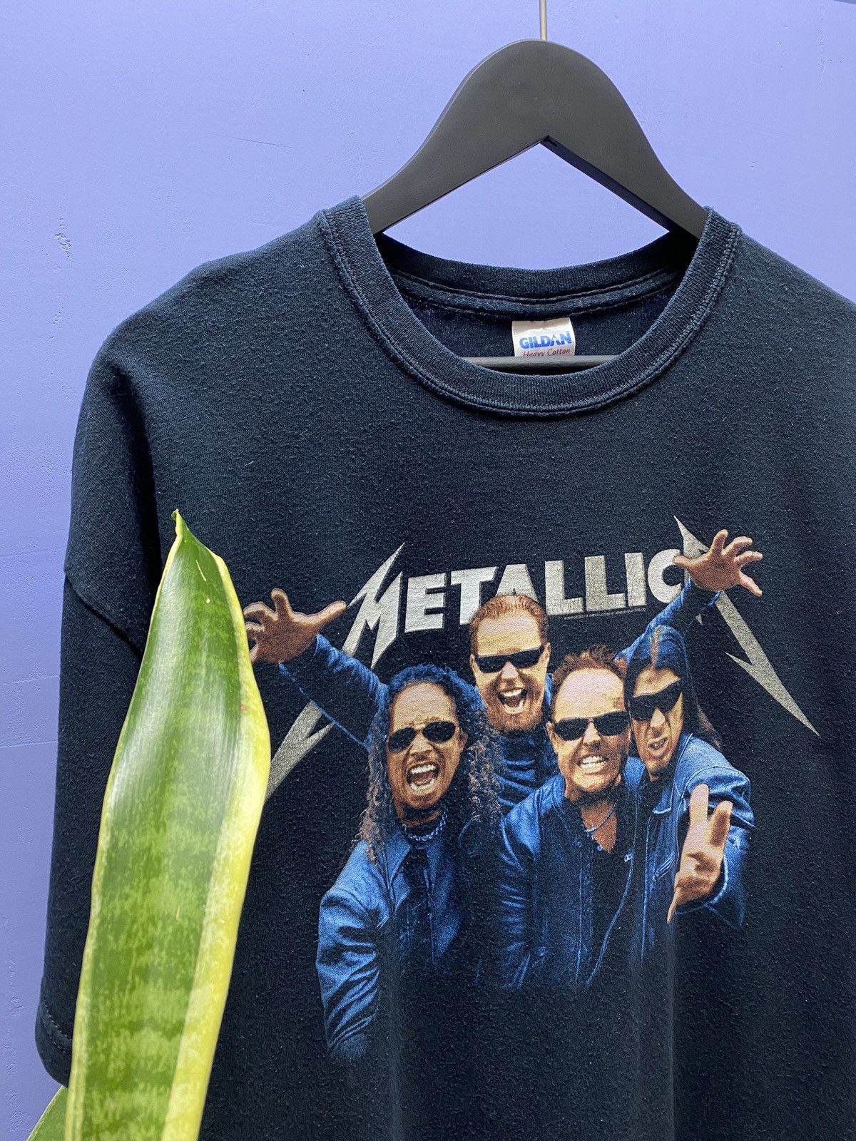 Band Tees Metallica Rock Band T Shirt Rock Tee Men’s XL Black Size US XL / EU 56 / 4 - 6 Thumbnail