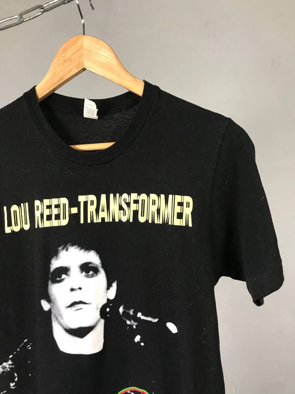 Band Tees × Vintage Lou Reed Transformers vintage rock band tee Size US S / EU 44-46 / 1 - 2 Thumbnail