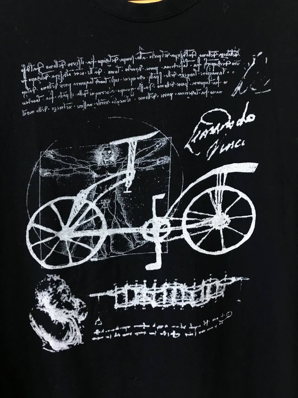 Vintage Leonardo da Vinci vintage art overprinted tee Size US M / EU 48-50 / 2 - 3 Thumbnail
