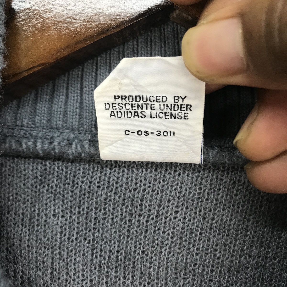 Adidas Vintage Adidas Deck Button Sweatshirt Size US M / EU 48-50 / 2 - 9 Thumbnail