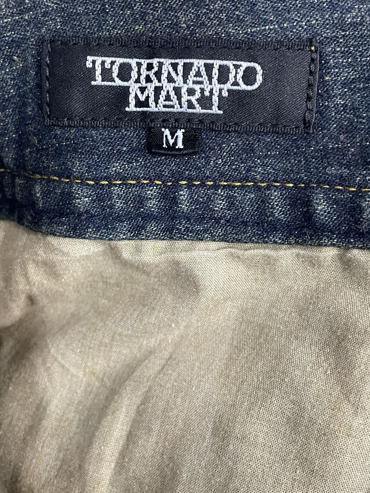 Japanese Brand Tornado Mart Patchwork Flared Denim Size US 30 / EU 46 - 15 Thumbnail