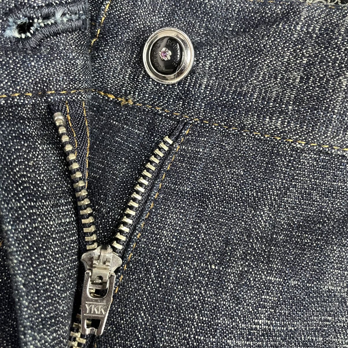Hysteric Glamour × Tornado Mart Ingeborg Japan Hippies Flared Denim With Snake Belt Size US 27 - 7 Thumbnail