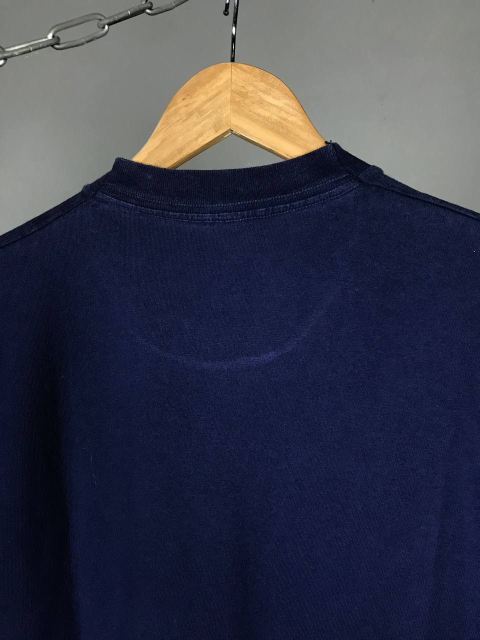 Nike × Vintage Nike swoosh streetwear vintage center logo tee Size US L / EU 52-54 / 3 - 6 Thumbnail