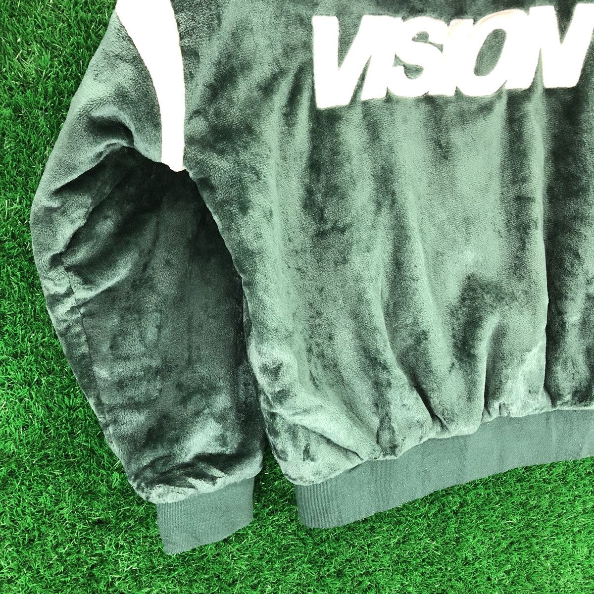 Vision Streetwear Vision Streetwear Big Logo Velvet Sweater Zipper Hoodie Size US XXL / EU 58 / 5 - 3 Thumbnail