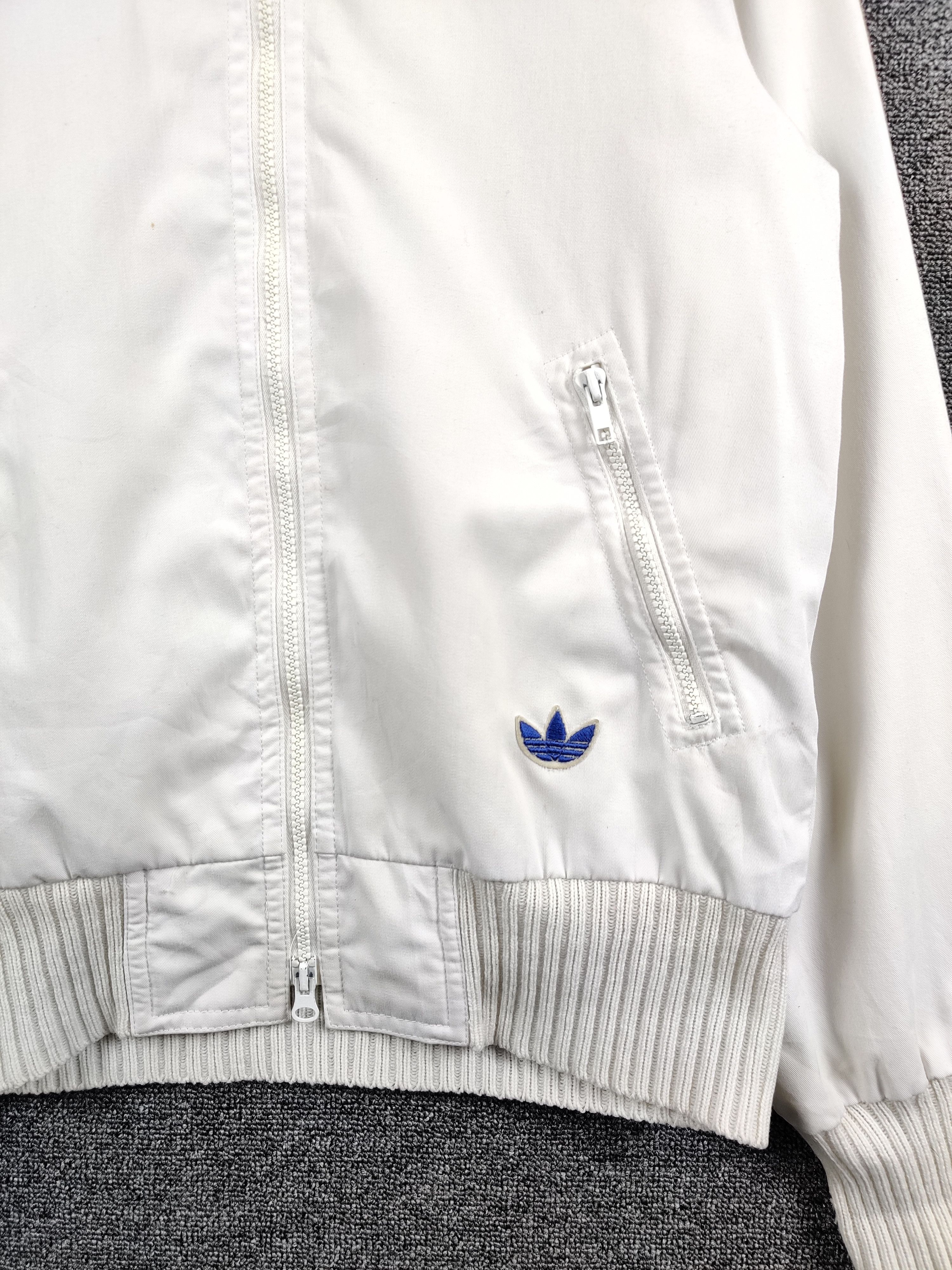 Adidas Vintage 90's Adidas Trefoil Zipper Jacket Size US L / EU 52-54 / 3 - 6 Thumbnail