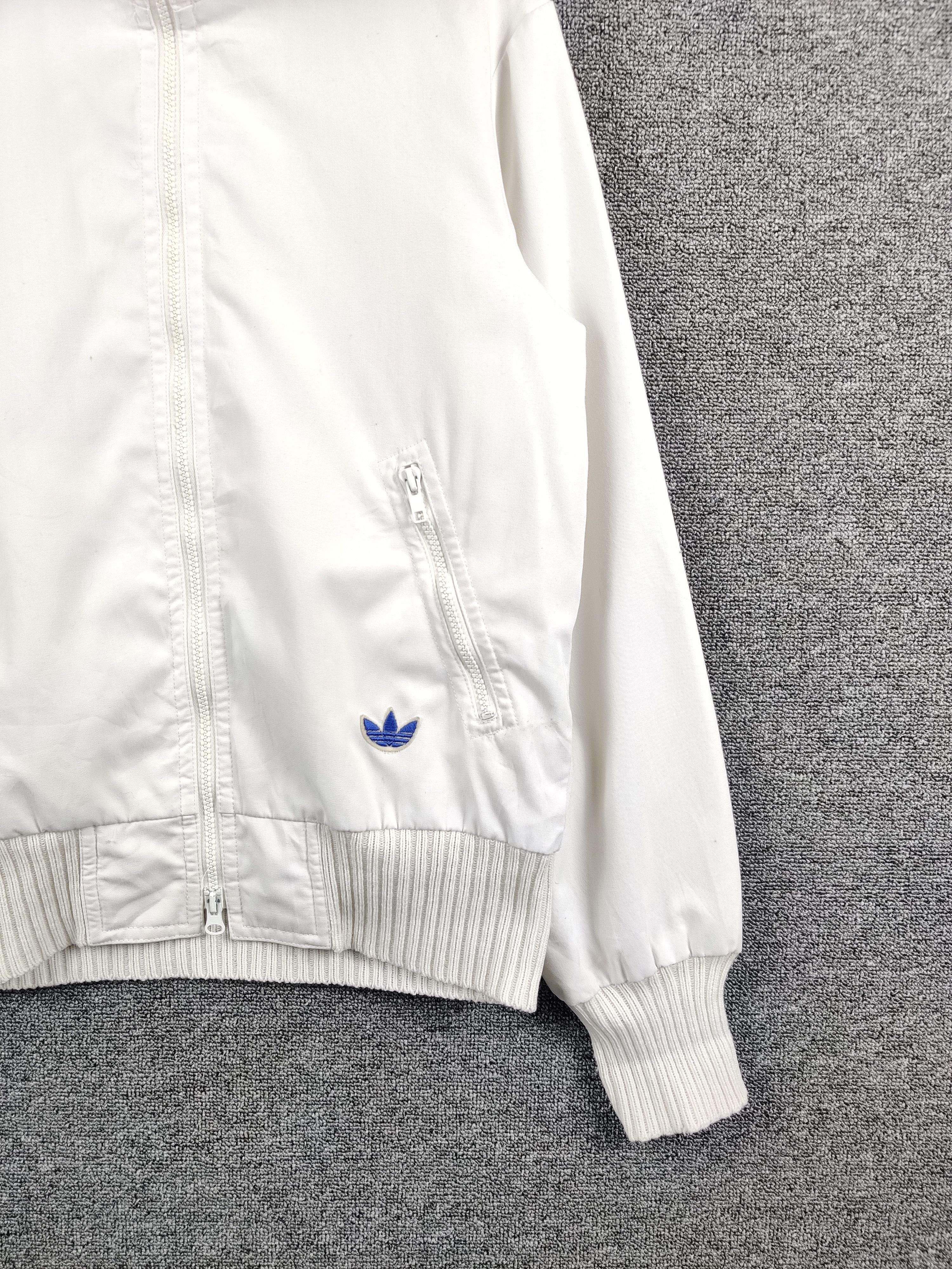 Adidas Vintage 90's Adidas Trefoil Zipper Jacket Size US L / EU 52-54 / 3 - 3 Thumbnail