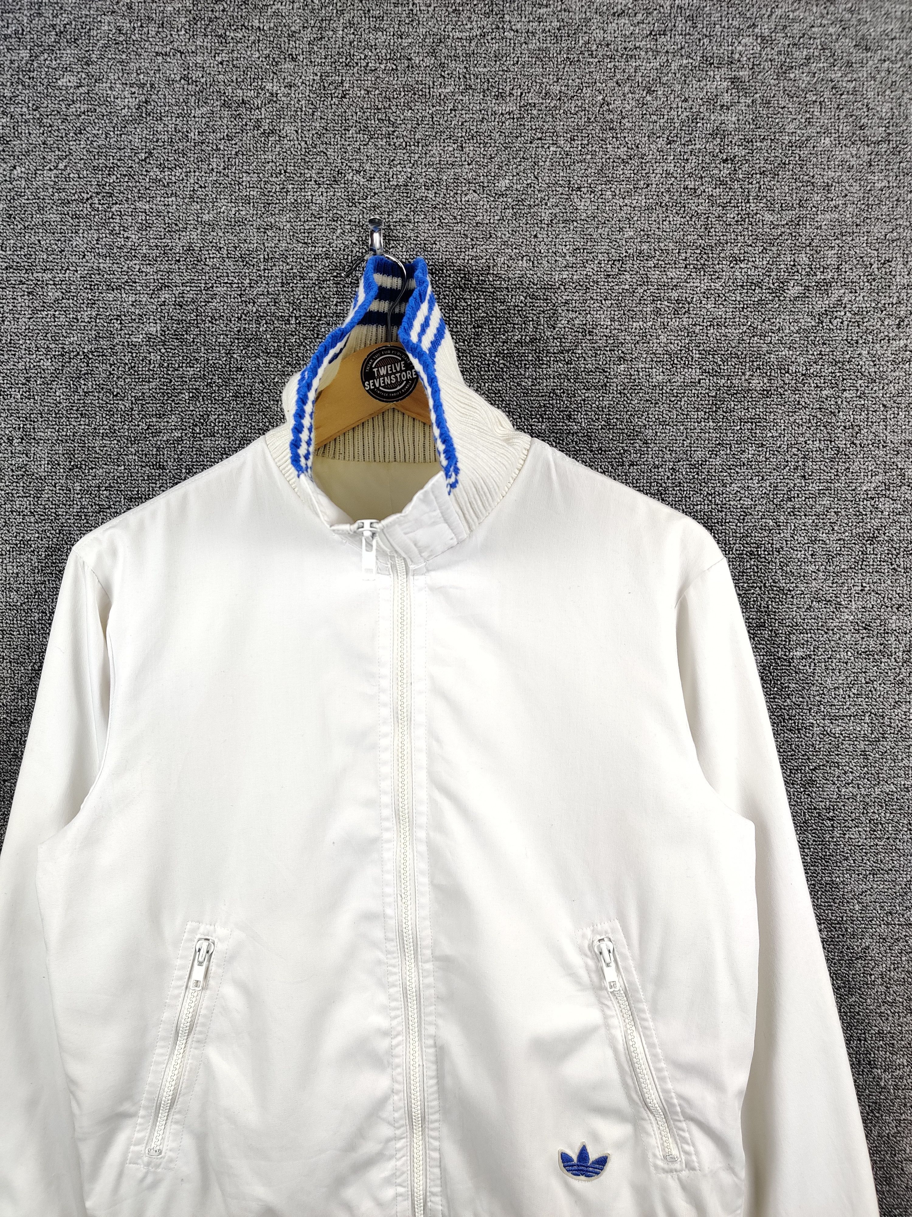 Adidas Vintage 90's Adidas Trefoil Zipper Jacket Size US L / EU 52-54 / 3 - 4 Thumbnail