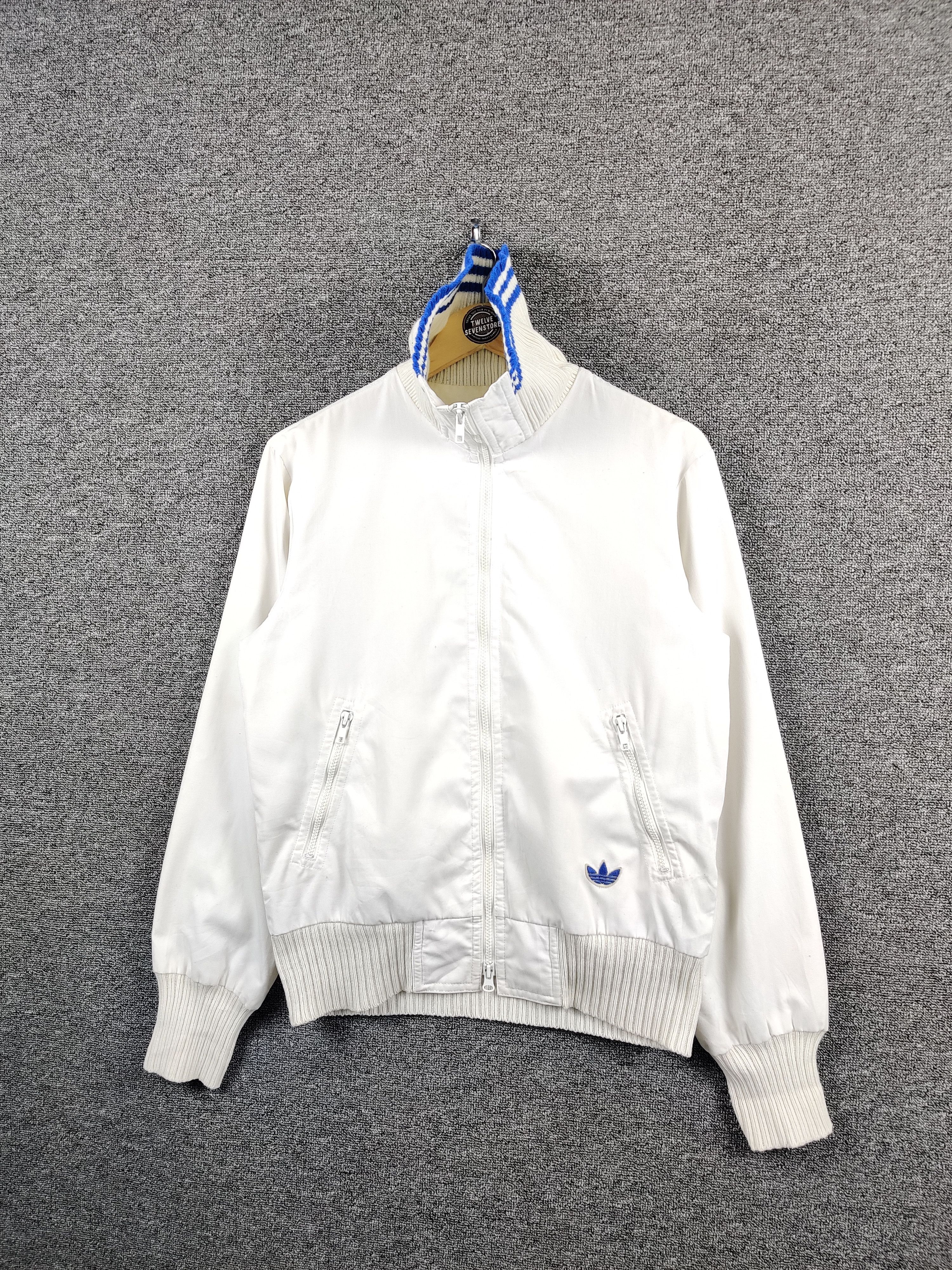 Adidas Vintage 90's Adidas Trefoil Zipper Jacket Size US L / EU 52-54 / 3 - 2 Thumbnail