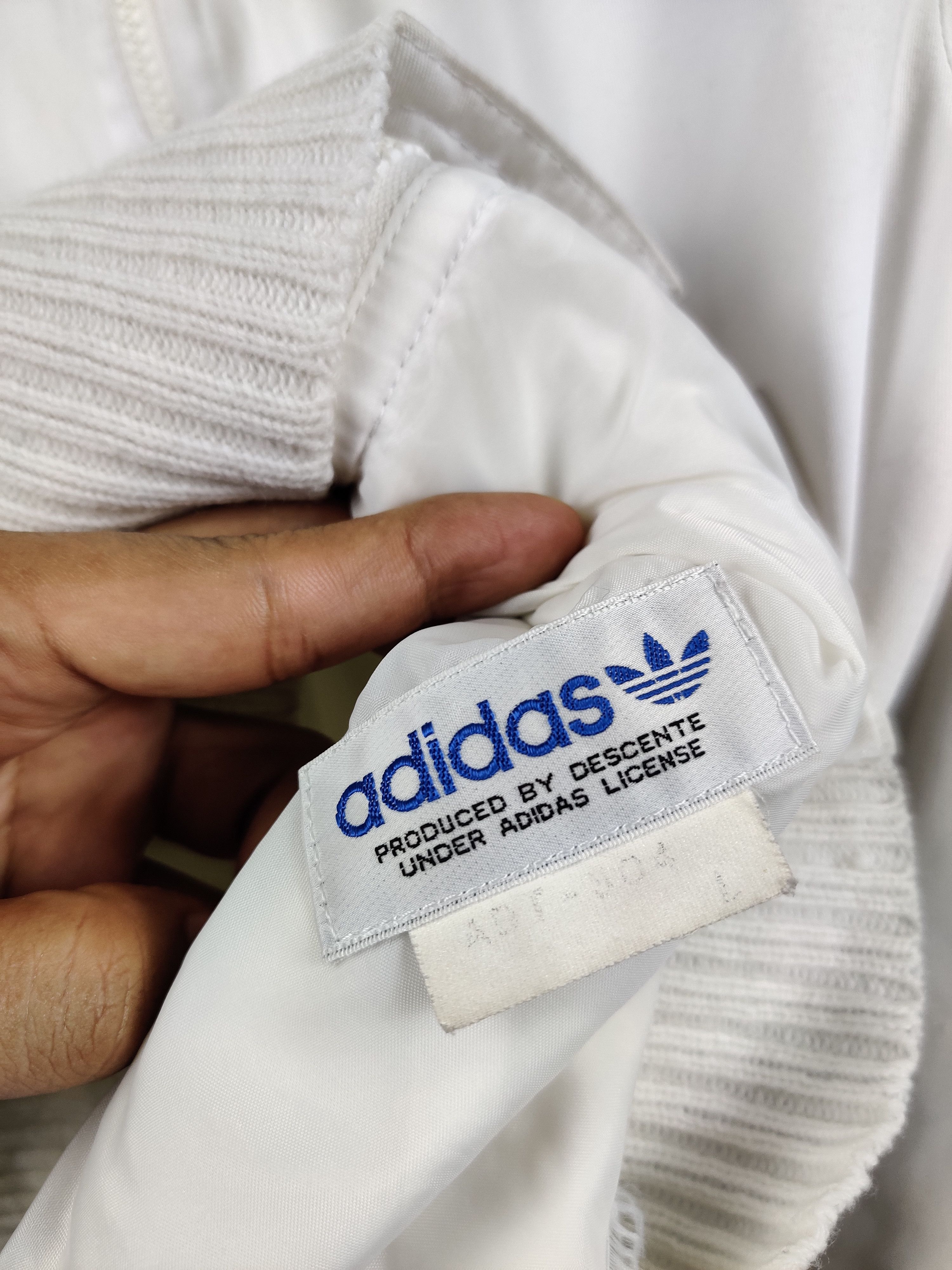 Adidas Vintage 90's Adidas Trefoil Zipper Jacket Size US L / EU 52-54 / 3 - 8 Thumbnail