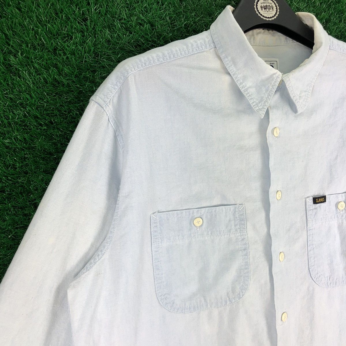 Lee Vintage Lee Double Pocket Workwear Shirt Size US XL / EU 56 / 4 - 2 Thumbnail