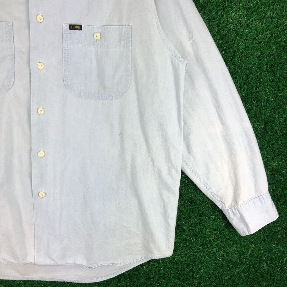 Lee Vintage Lee Double Pocket Workwear Shirt Size US XL / EU 56 / 4 - 3 Thumbnail