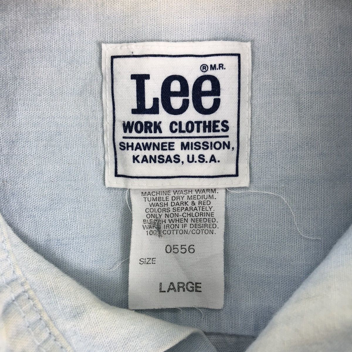 Lee Vintage Lee Double Pocket Workwear Shirt Size US XL / EU 56 / 4 - 16 Thumbnail
