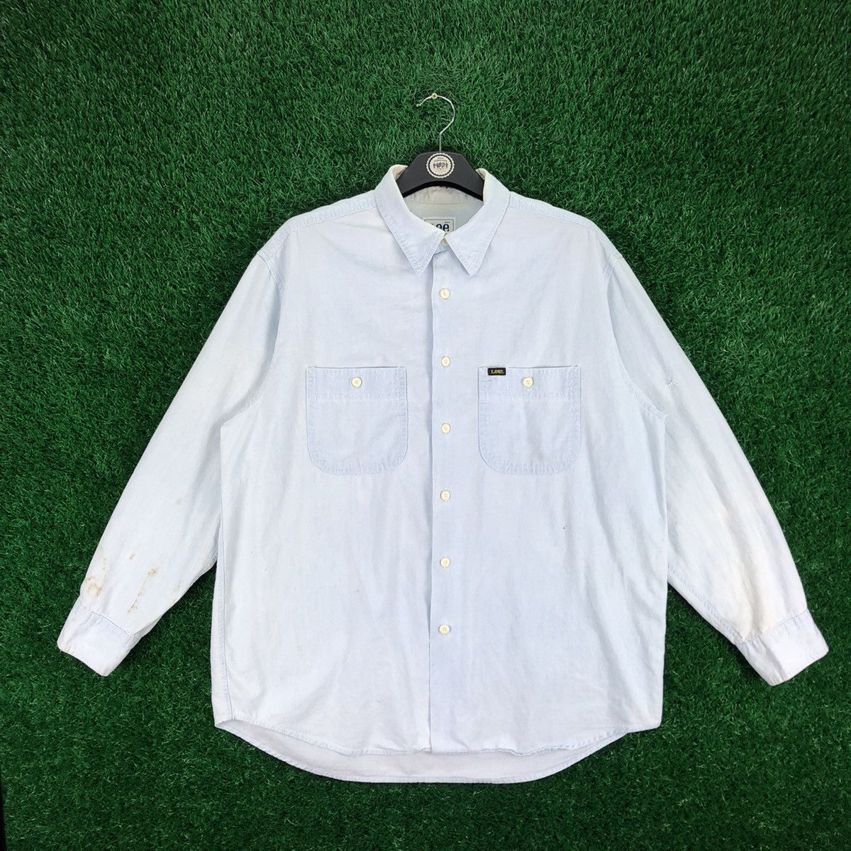 Lee Vintage Lee Double Pocket Workwear Shirt Size US XL / EU 56 / 4 - 1 Thumbnail