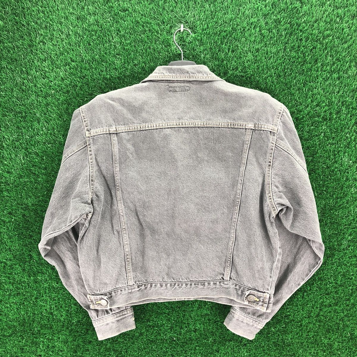 Japanese Brand Vintage 80's Denim Jacket Double Pocket By Mini-Valman Size US M / EU 48-50 / 2 - 4 Thumbnail