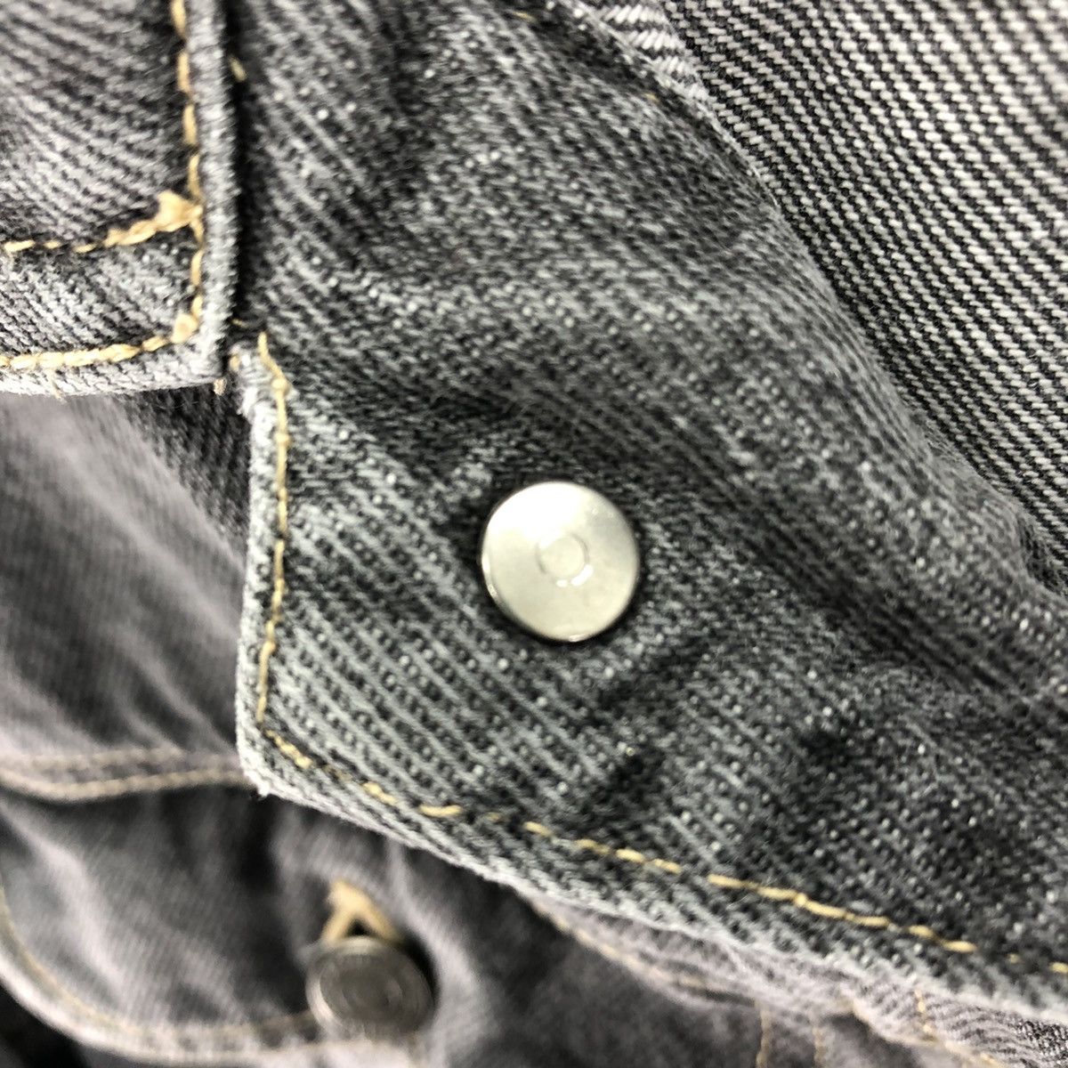 Japanese Brand Vintage 80's Denim Jacket Double Pocket By Mini-Valman Size US M / EU 48-50 / 2 - 11 Thumbnail