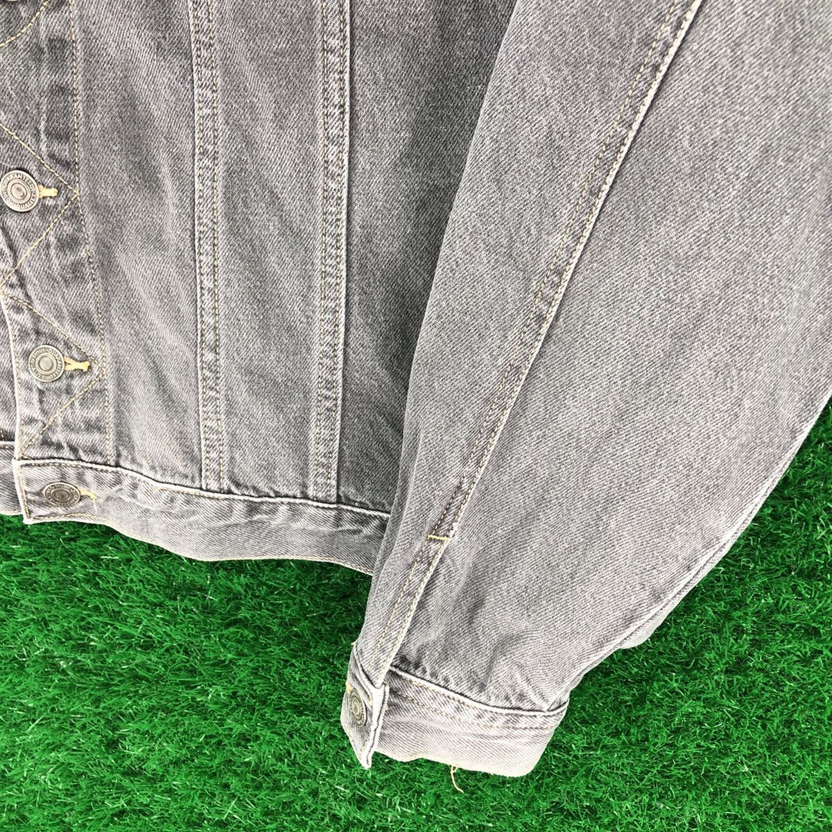 Japanese Brand Vintage 80's Denim Jacket Double Pocket By Mini-Valman Size US M / EU 48-50 / 2 - 3 Thumbnail