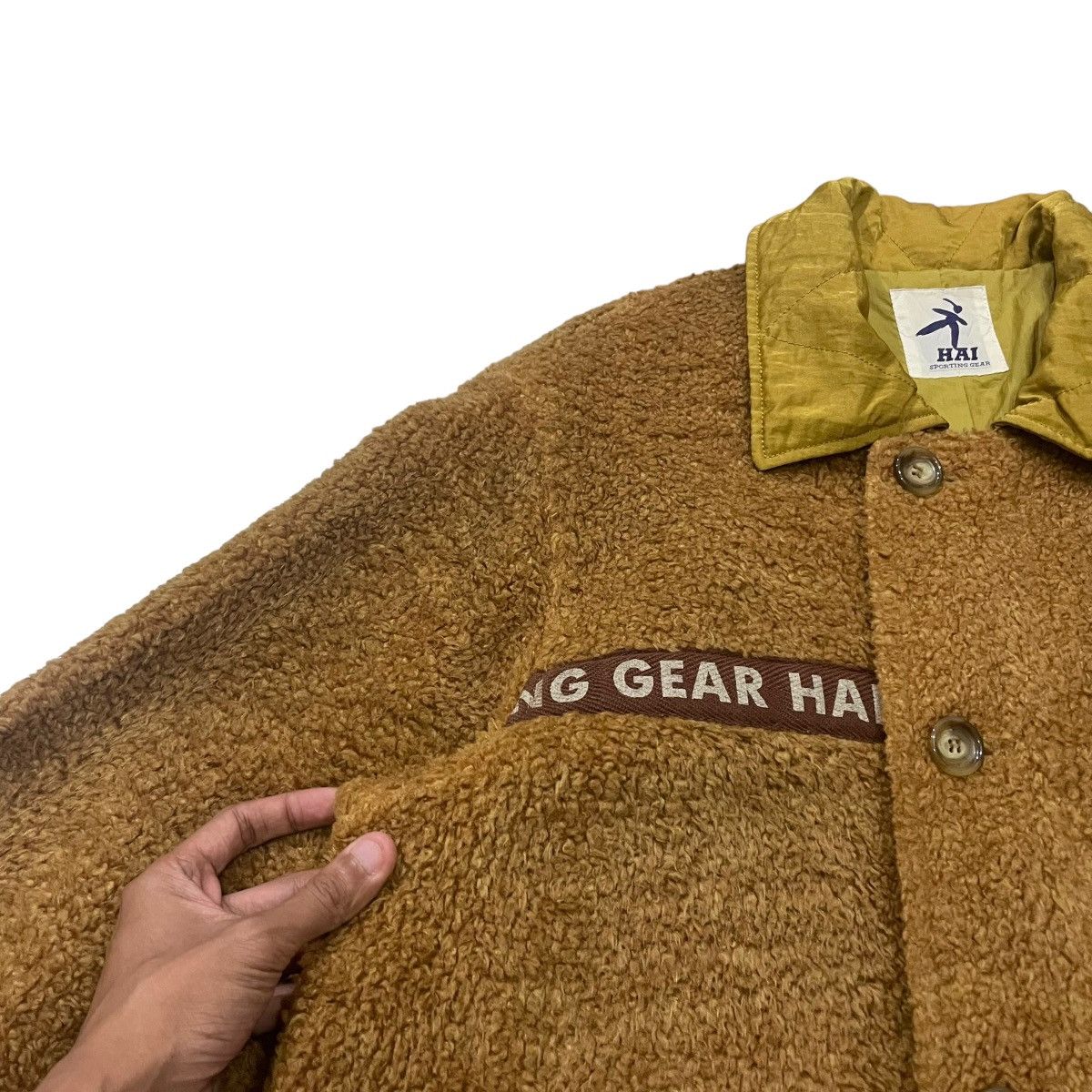 Hai Sporting Gear Vintage Hai Sporting Gear Sidetape Fleece Jacket Size US M / EU 48-50 / 2 - 6 Thumbnail