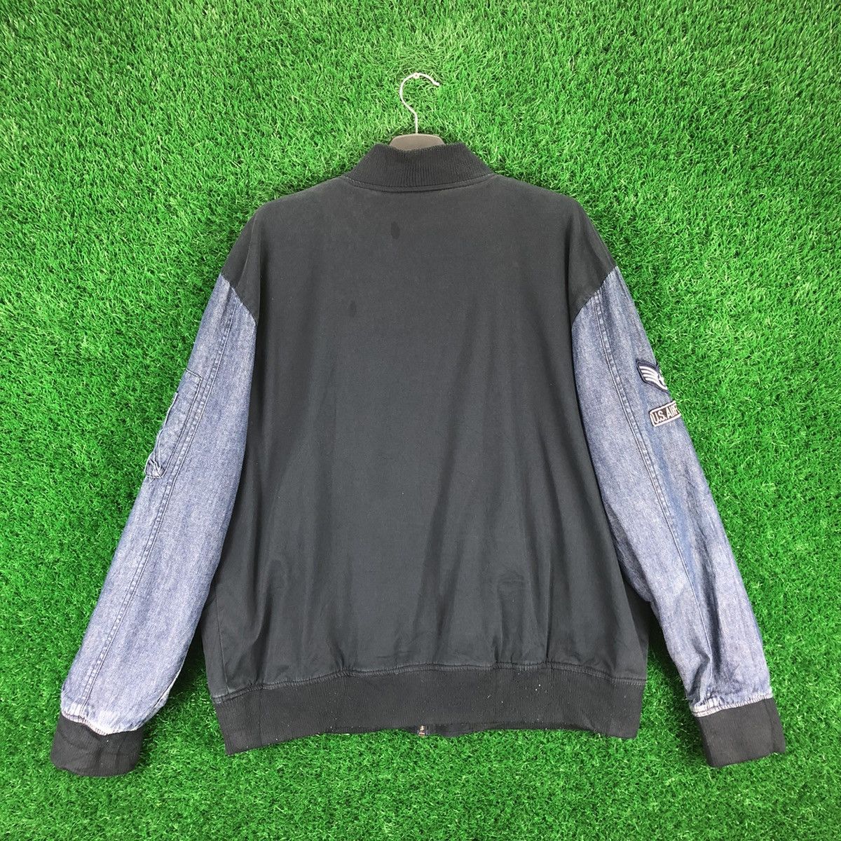 Japanese Brand Vintage bomber Jacket US Air Force by Vache Size US XXL / EU 58 / 5 - 4 Thumbnail