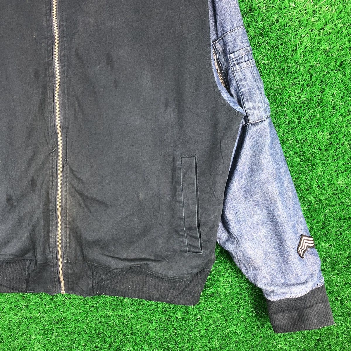 Japanese Brand Vintage bomber Jacket US Air Force by Vache Size US XXL / EU 58 / 5 - 3 Thumbnail